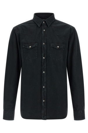 'Western' shirt Black