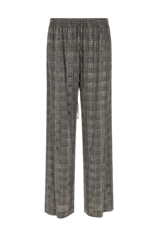 All-over crystal pants Gray