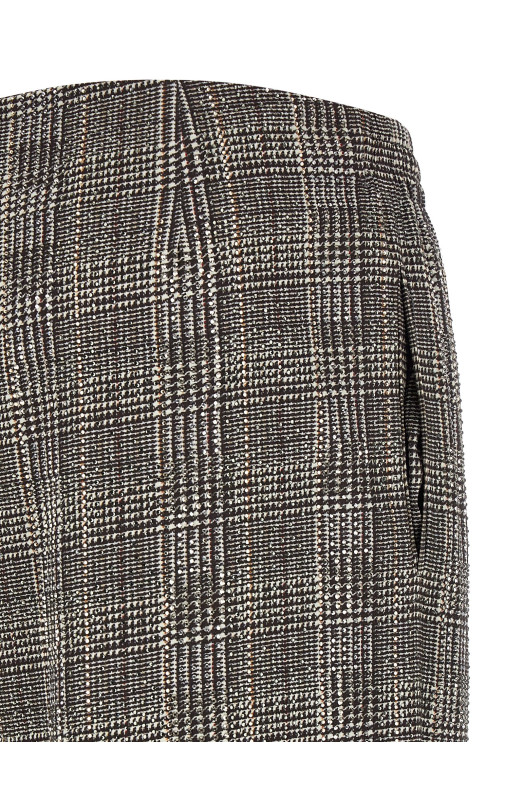 All-over crystal pants Gray