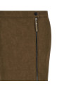 Skirt with side zip Brown