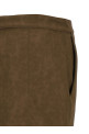 Skirt with side zip Brown