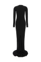 'Simple Edfu Gown' dress Black
