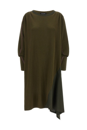 'Edler Godet' dress Green