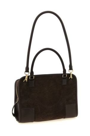 'Amazona 180' suede handbag Brown