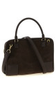 'Amazona 180' suede handbag Brown