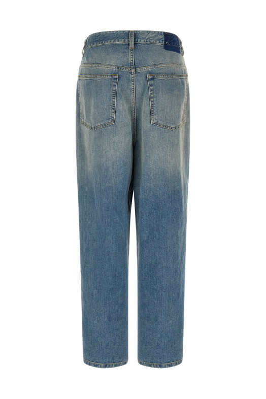 'Wrap' Asymmetric Closure Jeans BLUE