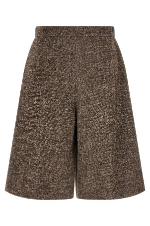 'Amanda' bermuda shorts Brown
