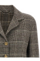 Blazer cropped Check Multicolor