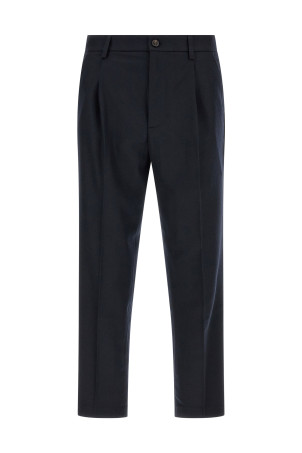 'Gin' pants with pleats Blue