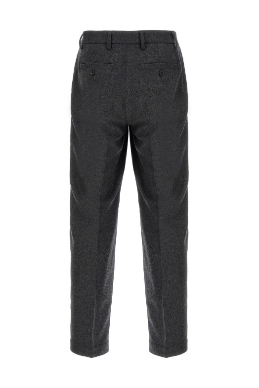 'Gin' pants with pleats Gray