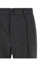 'Gin' pants with pleats Gray