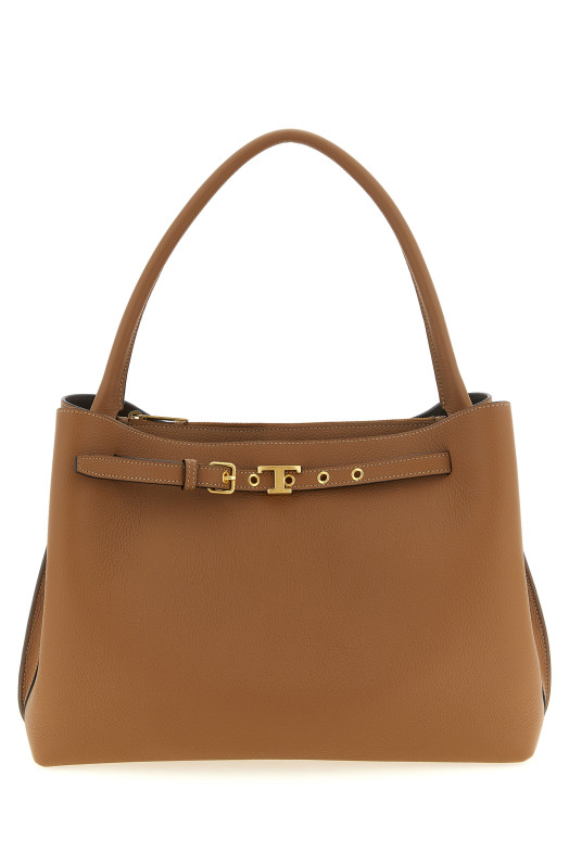 'T Signature' handbag Brown