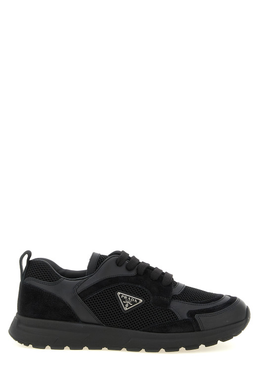'Prax' sneakers with logo Black