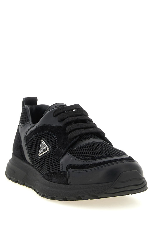 'Prax' sneakers with logo Black