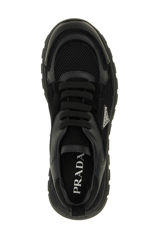 'Prax' sneakers with logo Black