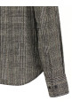 All-over rhinestone shirt Gray