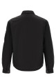 'Chrome-R Padded Button' overshirt Black