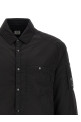 'Chrome-R Padded Button' overshirt Black