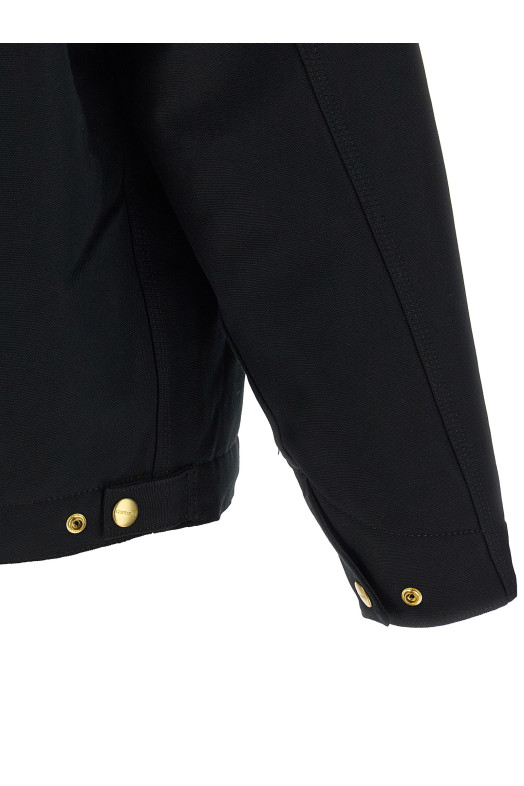 'OG Detroit Dearborn' canvas jacket Black