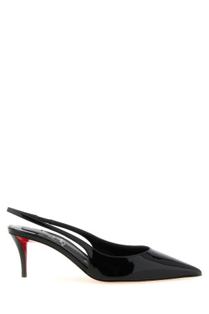 'Miss Z' slingback Black