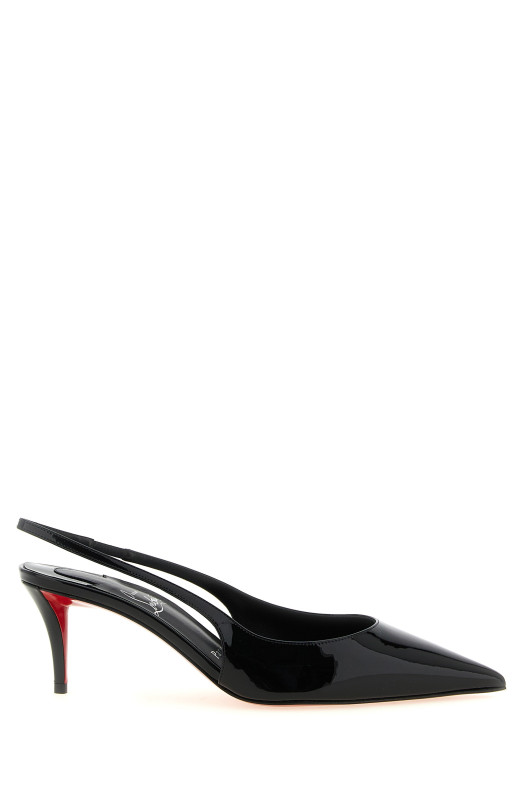 'Miss Z' slingback Black