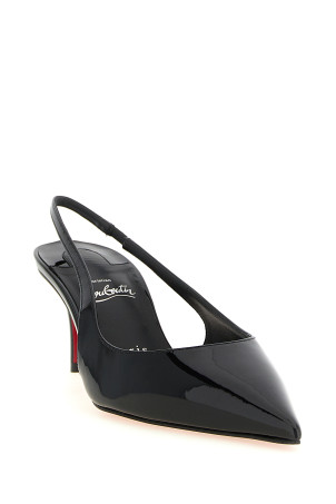 'Miss Z' slingback Black