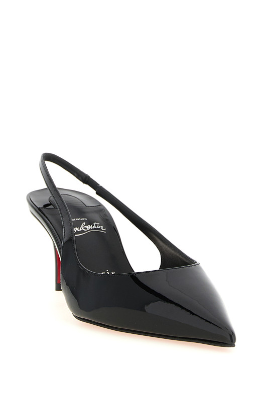 'Miss Z' slingback Black