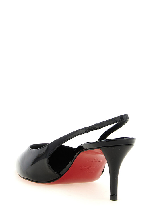 'Miss Z' slingback Black