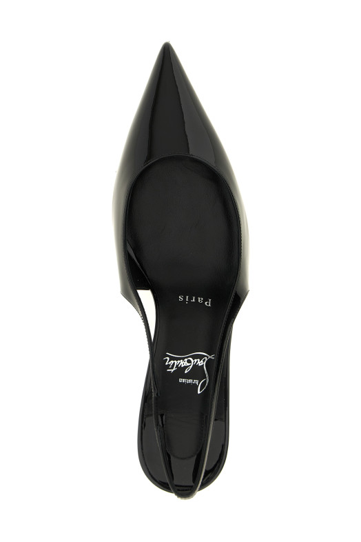 'Miss Z' slingback Black