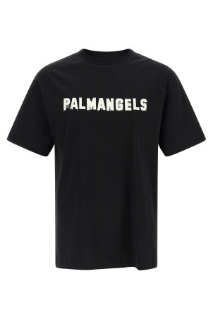 Logo print T-shirt Black