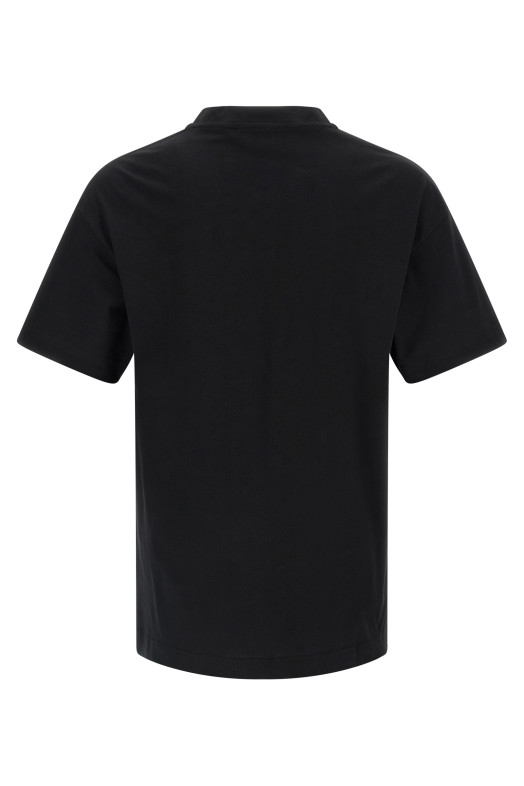 Logo print T-shirt Black