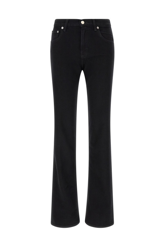 'Chewy' jeans with back vents Black