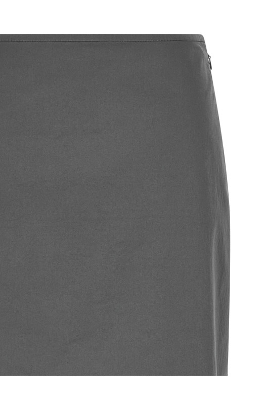 Sheath skirt Gray
