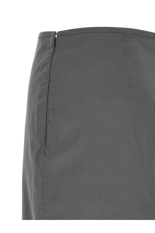 Sheath skirt Gray