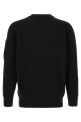 'Lambswool GRS' sweater with Lens detail Black
