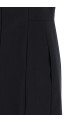 Платье-поло с интарсией и акцентом RWB, синее THOM BROWNE FDSF51CF1199415