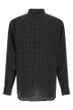 Micro-print shirt Black