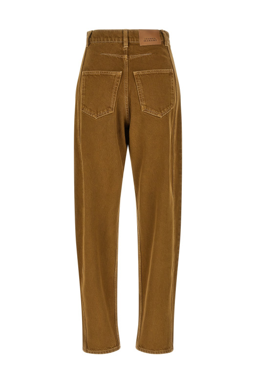 'Lisha' jeans Brown