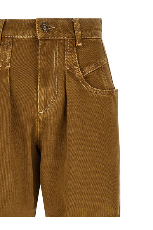 'Lisha' jeans Brown