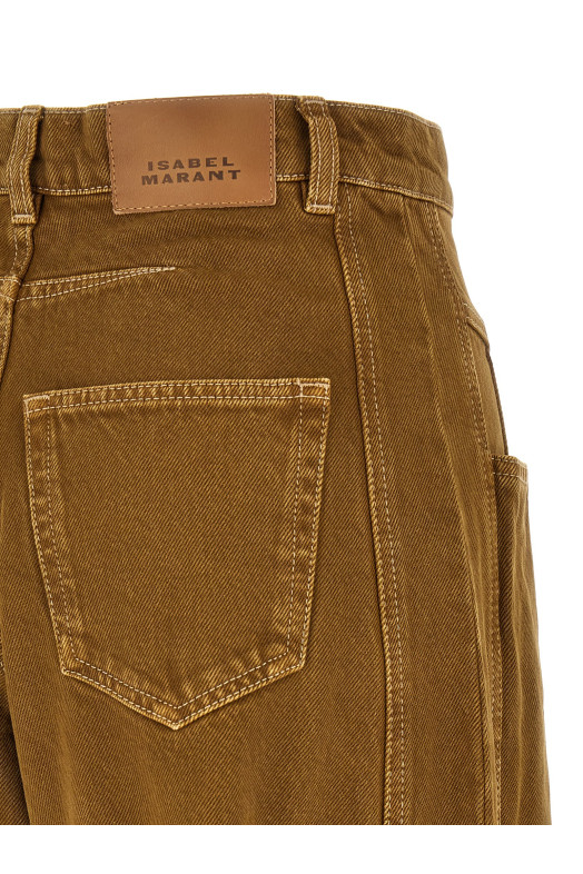 'Lisha' jeans Brown