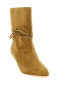 'Gemma' suede ankle boots Beige