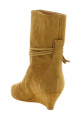 'Gemma' suede ankle boots Beige