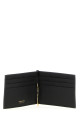 Gancini wallet with clip Black