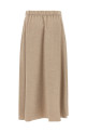 Skirt with drawstring Beige