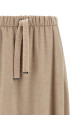 Skirt with drawstring Beige