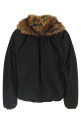 'Charone' short parka  Black