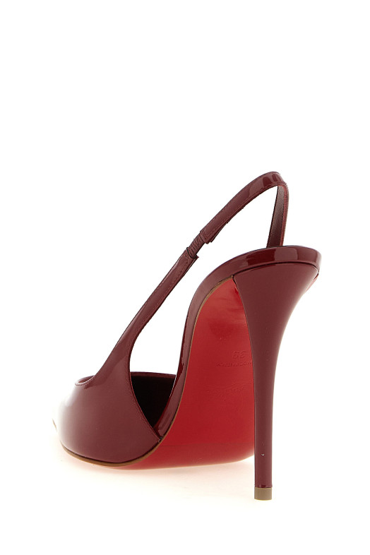 'Miss Z' slingback Red