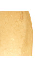 Straight skirt with floral pattern Yellow