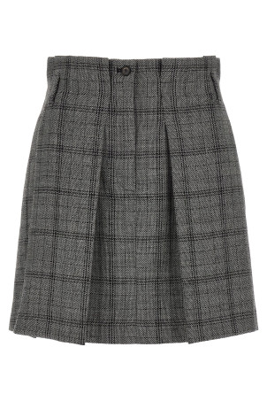 'Gaby' pleated skirt Gray