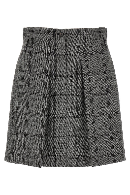 'Gaby' pleated skirt Gray